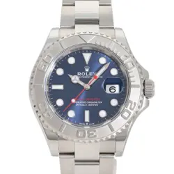 USED ROLEX YACHT MASTER 126622 BLUE MEN'S WATCH #433815