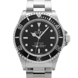 USED ROLEX SUBMARINER 14060M BLACK CASE SIZE 40×40MM MEN'S WATCH #421515