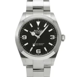 USED ROLEX EXPLORER 40 224270 BLACK CASE SIZE 40×40MM MEN'S WATCH #422015