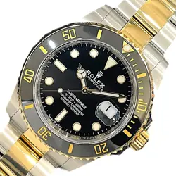 USED ROLEX SUBMARINER 126613LN BLACK CASE SIZE 41MM MEN'S WATCH #412015