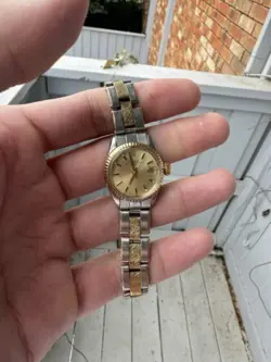 TWO-TONED ROLEX WATCH