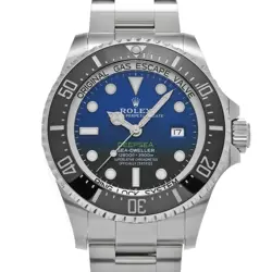 USED ROLEX SEA-DWELLER DEEP SEA 126660 BLUE MEN'S WATCH #411715