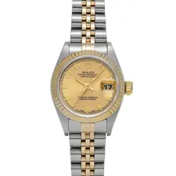 USED ROLEX DATEJUST 69173 CASE SIZE 26×26MM LADIES WATCH #439015