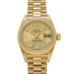 USED ROLEX DATEJUST 69178G CASE SIZE 26×26MM LADIES WATCH #411115