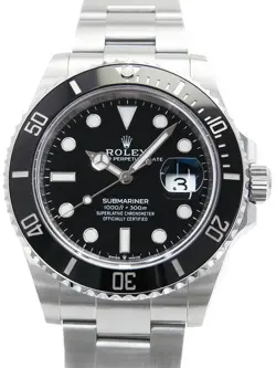 USED ROLEX SUBMARINER DATE 126610LN BLACK CASE SIZE 41MM MEN'S WATCH #433615