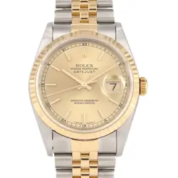 AUTHENTIC ROLEX DATEJUST 16233 SSXYG AUTOMATIC #S  #260-007-600-9150