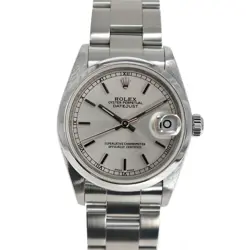 USED ROLEX DATEJUST 78240 SILVER CASE SIZE 31.0MM LADIES WATCH #432515