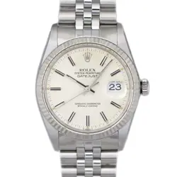 USED ROLEX DATEJUST 16014 SILVER CASE SIZE 36.0MM MEN'S WATCH #41515