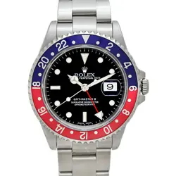 USED ROLEX GMT MASTER 2 16710 CASE SIZE 40MM MEN'S WATCH #416915