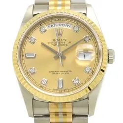 USED ROLEX DAY DATE 18239ABIC CASE SIZE 36MM MEN'S WATCH #41015