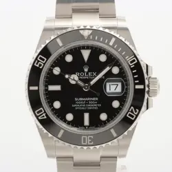 ROLEX SUBMARINER 126610LN SS AT BLACK DIAL 4 EXTRA LINKS