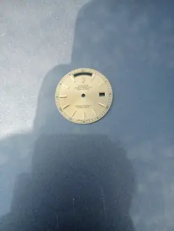 ROLEX OYSTER PERPETUAL DAY-DATE GOLD DIAL FACE ONLY