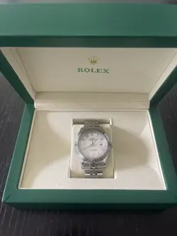 ROLEX DATEJUST SILVER DIAL