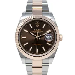 WRISTWATCH CHOCOLATE OYSTER