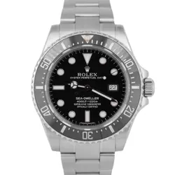 PAPERS ROLEX SEA-DWELLER 4000 SD4K BLACK 40MM CERAMIC STEEL WATCH 116600 BOX