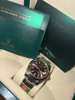 STEEL 41MM CHOCOLATE