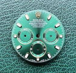 ROLEX DAYTONA CUSTOMIZED GREEN DIAL 116528 - OC#1350
