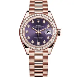 WRISTWATCH AUBERGINE
