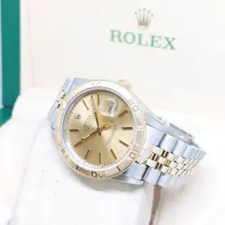 ROLEX 36MM 2 TONE CHAMPAGNE TOG DATEJUST 16263 (S SERIES)