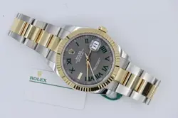 ROLEX DATEJUST 41 126333 WIMBLEDON SLATE DIAL TWO-TONE OYSTER BAND YEAR 2023