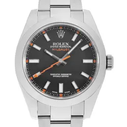 ROLEX MILGAUSS 116400 BLACK RANDOM NUMBER SECOND HAND MENS