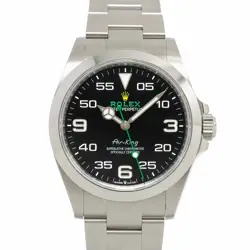 ROLEX AIR KING 126900 SERIAL RANDOM AUTOMATIC BLACK DIAL MENS WATCH 90273438