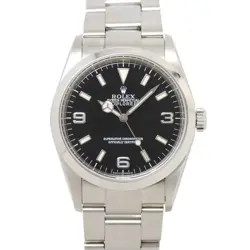 ROLEX EXPLORER I 14270 SERIAL P AUTOMATIC BLACK DIAL MENS WATCH 90272039