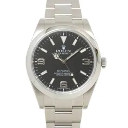 ROLEX EXPLORER I 214270 SERIAL RANDOM AUTOMATIC BLACK DIAL MENS 90267827