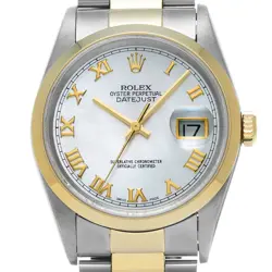 ROLEX DATEJUST 16203NR U NUMBER (MANUFACTURED AROUND 1997) MEN'S WATCH G0416