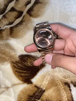 ROLEX EVEROSE GOLD PRESIDENT DAY DATE 40MM