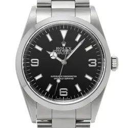 ROLEX EXPLORER 14270 P NUMBER (MANUFACTURED AROUND 2000) MEN'S WATCH G0416