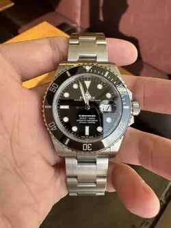 2020 ROLEX SUBMARINER BLACK STAINLESS STEEL 41MM WATCH 126610LN BOX & PAPERS