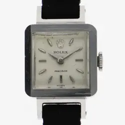 9158 STAINLESS STEEL/LEATHER