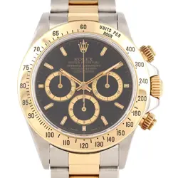 AUTHENTIC ROLEX DAYTONA 16523 SSXYG AUTOMATIC #W  #270-004-007-7885