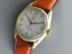 ROLEX 6085 OYSTER PERPETUAL CHRONOMETER SEMI BABBLE BACK AUTOMATIC  TG X SS MEN