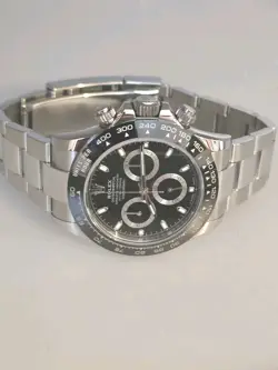 Rolex Daytona 116500 S/S Ceramic Black Dial 2020 Date Cosmograph. Awesome. B/P.