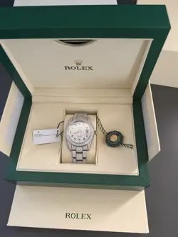 ICED OUT ROLEX DATEJUST 41MM