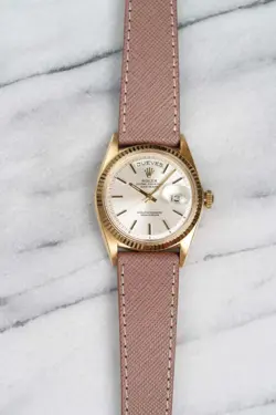 VINTAGE ROLEX DAY DATE VINTAGE REF 1803 70S SILVER DIAL AUTOMATIC 36MM CASE