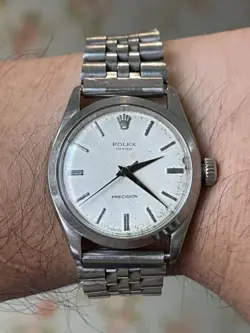 ROLEX DIAL TUDOR 7934 WATCH NO BRAND JUBILEE BAND ROLEX BOX *DHL EXPRESS