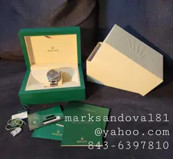 ROLEX DATEJUST 41 126300 SLATE/ RHODIUM- COMPLETE SET