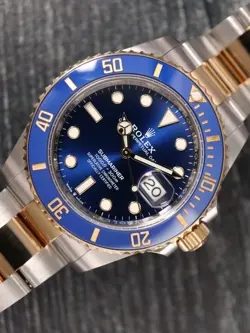 40695: Rolex Submariner 41, Ref. 126613LB, 2021 Full Set