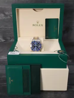 40695: Rolex Submariner 41, Ref. 126613LB, 2021 Full Set