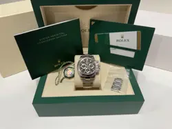 ROLEX DAYTONA 116520 YEAR: 2016 WITH BOX & PAPERS (W/PURCHASE RECEIPT)