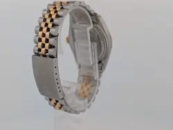 Rolex Datejust 36mm Rare Arabic Motif Dial Two Tone Ref: 16013 Jubilee Bracelet
