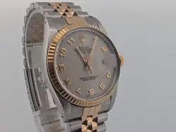 Rolex Datejust 36mm Rare Arabic Motif Dial Two Tone Ref: 16013 Jubilee Bracelet