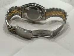 Rolex Datejust 36mm Rare Arabic Motif Dial Two Tone Ref: 16013 Jubilee Bracelet