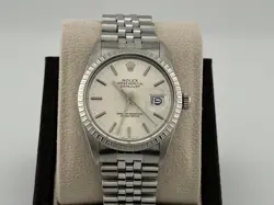 ROLEX DATEJUST 16030 SILVER DIAL STAINLESS STEEL JUBILEE BAND 36MM