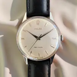 ROLEX 9022 PRECISION VINTAGE HAND WINDING WRIST WATCH CAL.1210 OVERHAULED
