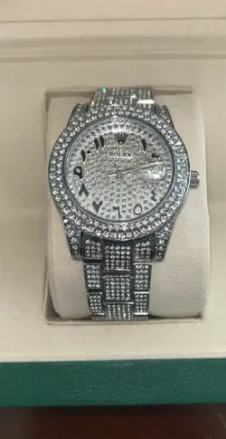 ICED OUT WATCH BRAND NEW ROLEX
