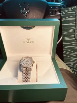 BUSSDOWN ROLEX WATCH LAB DIAMONDS